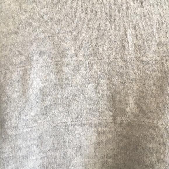 Style & co Ribbed Turtleneck Sweater in Light Gray with Silvery Tones - Picture 4 of 5